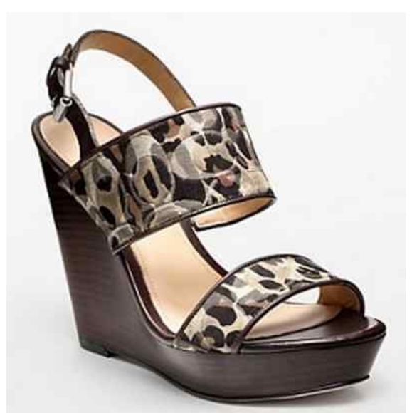 Coach Shoes - Coach Jezebel Wedge Sandal in women's 8.5M